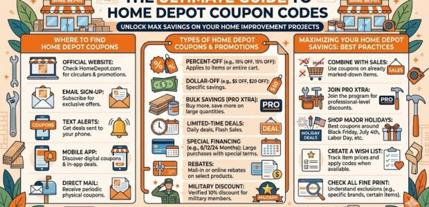 The Ultimate Guide to Home Depot Coupon Codes